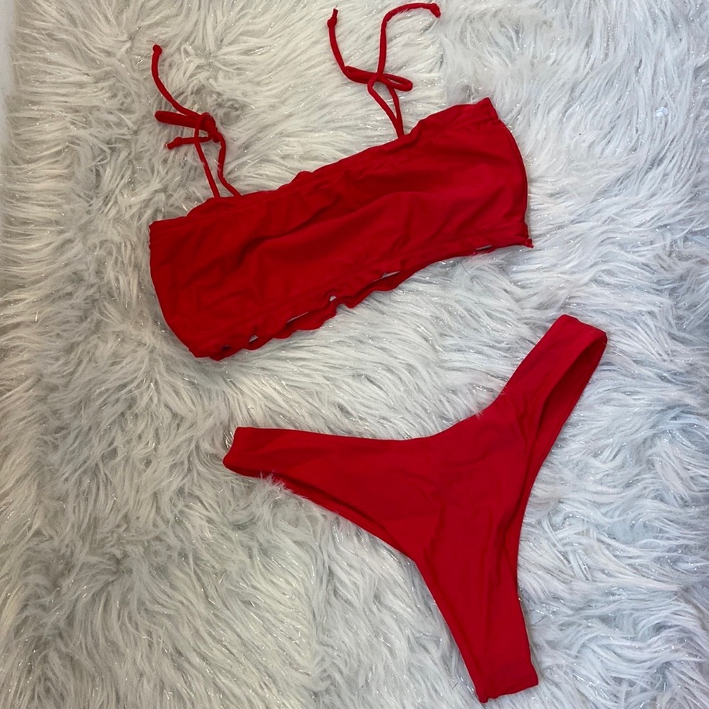 Red swim